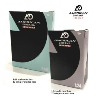 Figure - Top Tuner #1 (Set of 2 -1 figure and 1 chair) American Diorama Premium-Serie 1:18 (Auto nicht enthalten!)